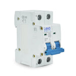 Interruptor Automático 6kA C 2x10A Lexo