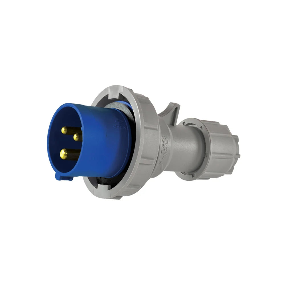 Enchufe Industrial Macho Volante IP67 16A 220V 2P+T Lexo