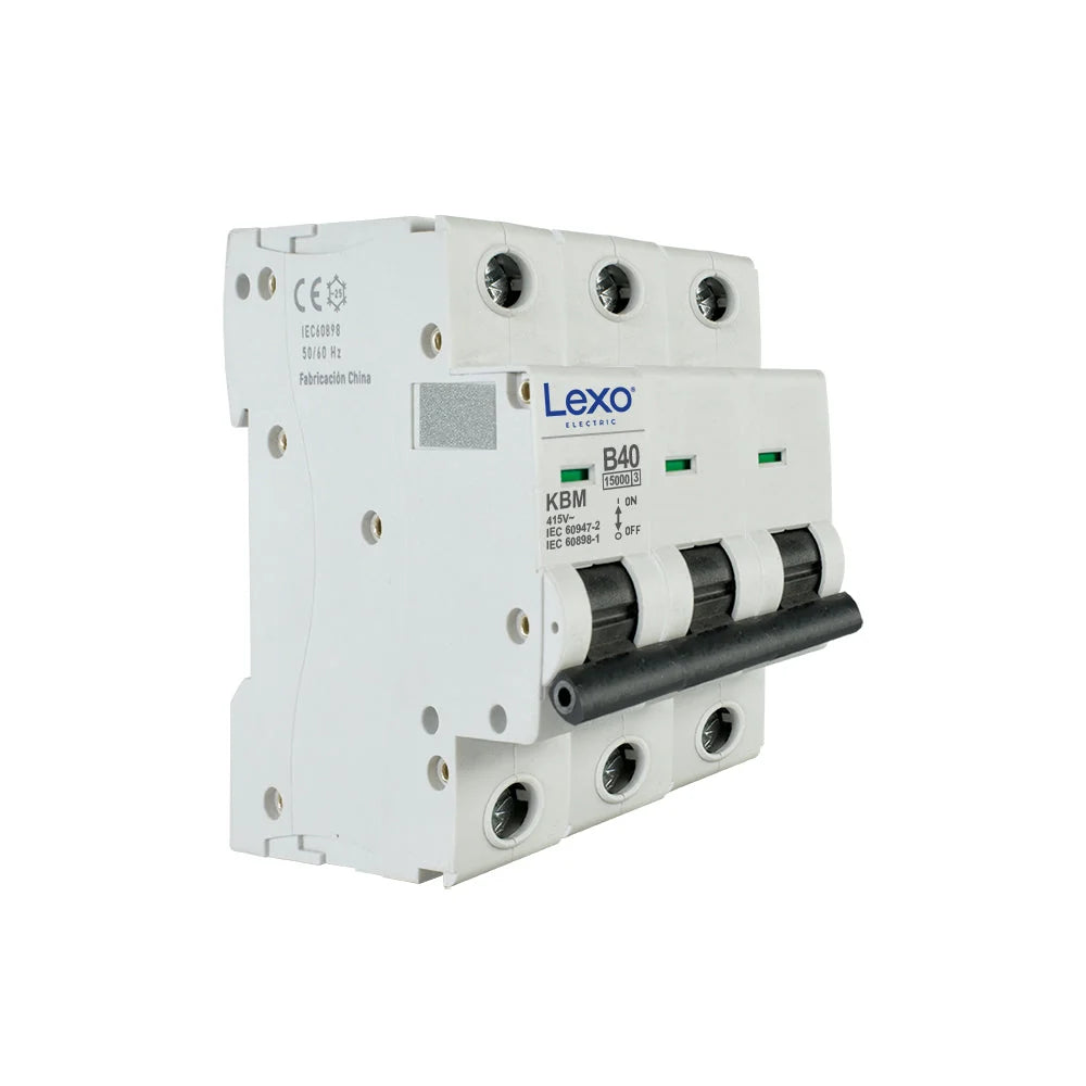 Interruptor Automático 3x40A Curva B 15kA