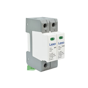 Supresor de Transientes 1P+N T2-AC 40kA 2.0KV+NA/NC Lexo