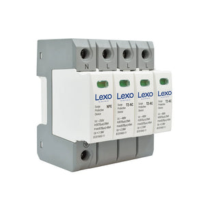 Supresor de Transientes 3P+N T2-AC 40kA 2.0KV+NA/NC Lexo