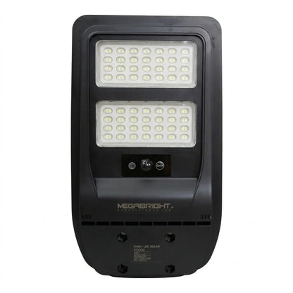 Luminaria LED Solar Brisa 100W Luz Fría 6500K Panel Integrado Megabright