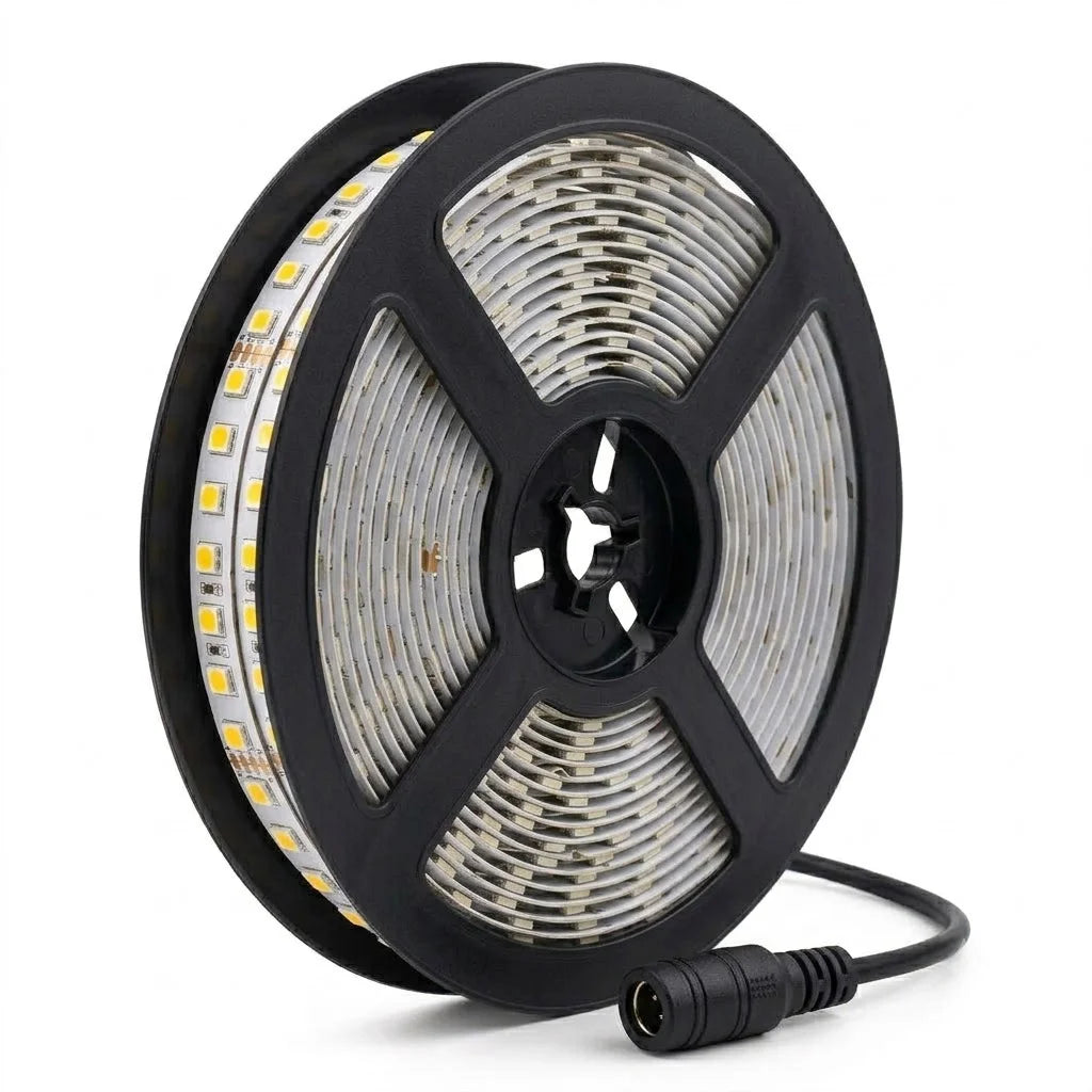 Cinta LED 30W 5050 12VDC Luz Fría 6000K IP20 5m Faretto