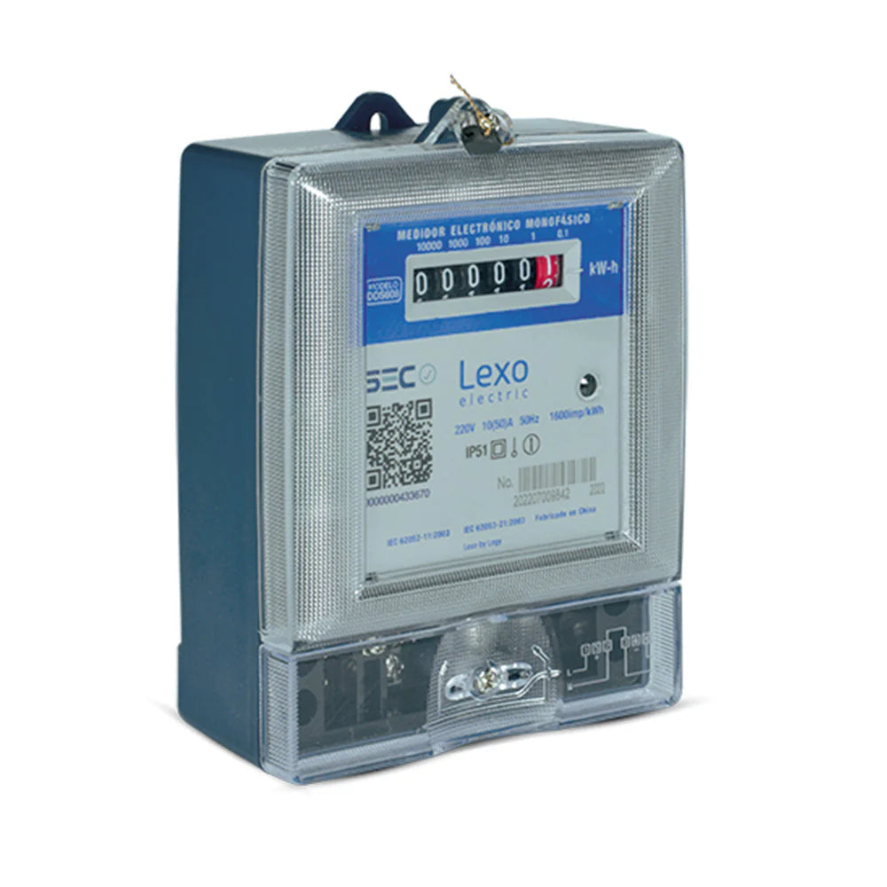 Medidor Electrónico Certificado 10(50)A Dds608 Lexo