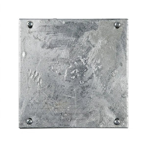 Caja Metálica Galvanizada en Caliente 100x100x65mm
