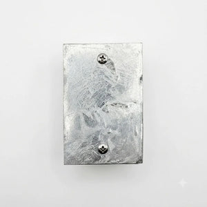 Caja Metálica Galvanizada en Caliente 100x65x65mm