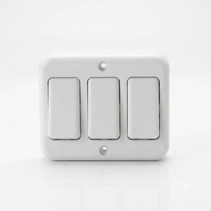 Interruptor Triple 9/32 Sobrepuesto Stanford