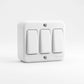 Interruptor Triple 9/32 Sobrepuesto Stanford - 2