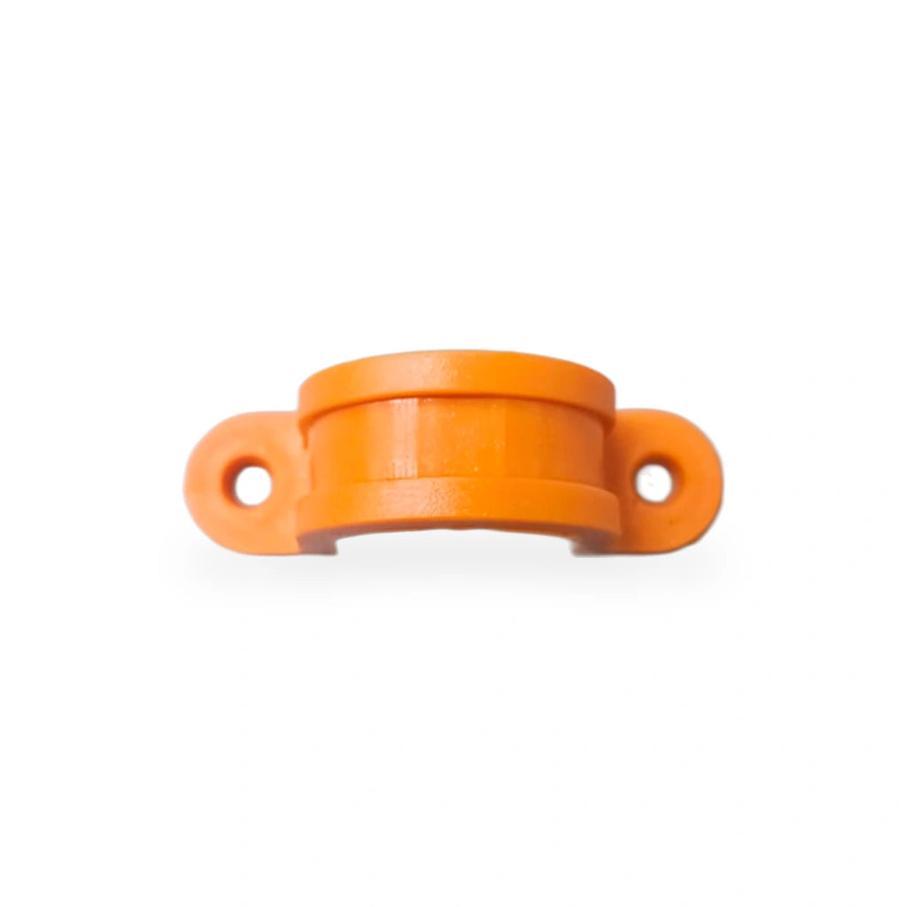 Abrazadera PVC 20mm Naranja - 2