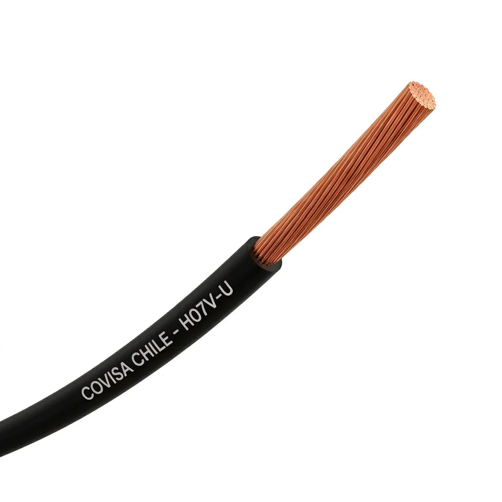 Alambre NYA H07V-U 1X2,5MM2 Negro Covisa
