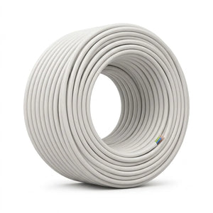 Cable Libre de Halógeno 2,5mm2 Blanco H07Z1-K Rollo 25m Ecocables - 3