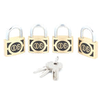 Set de Candados Forjados con Llaves 40mm Odis