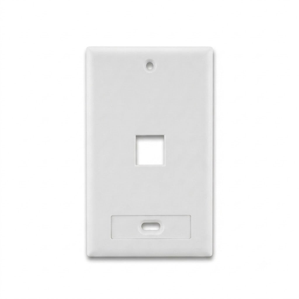 Face Plate Simple 42080-1WS Leviton