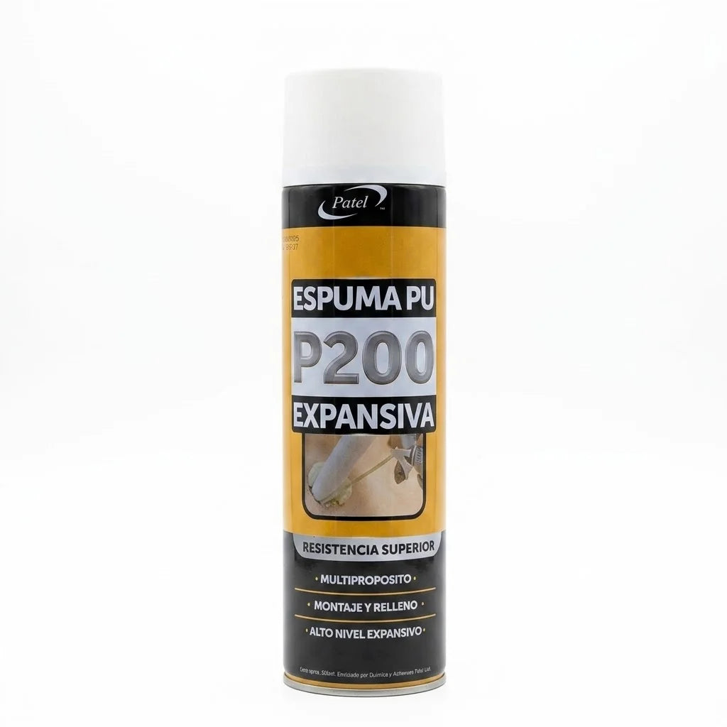 Espuma P200 Poliuretano 500ml Patel