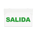 Señalética LED Salida de Emergencia Sola 0,3W 8,3Lm 5Hrs IP20 Stanford
