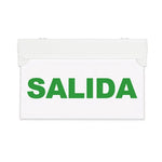 Señaletica LED Salida de Emergencia 0,3W 8,3Lm 5Hrs IP20 Stanford