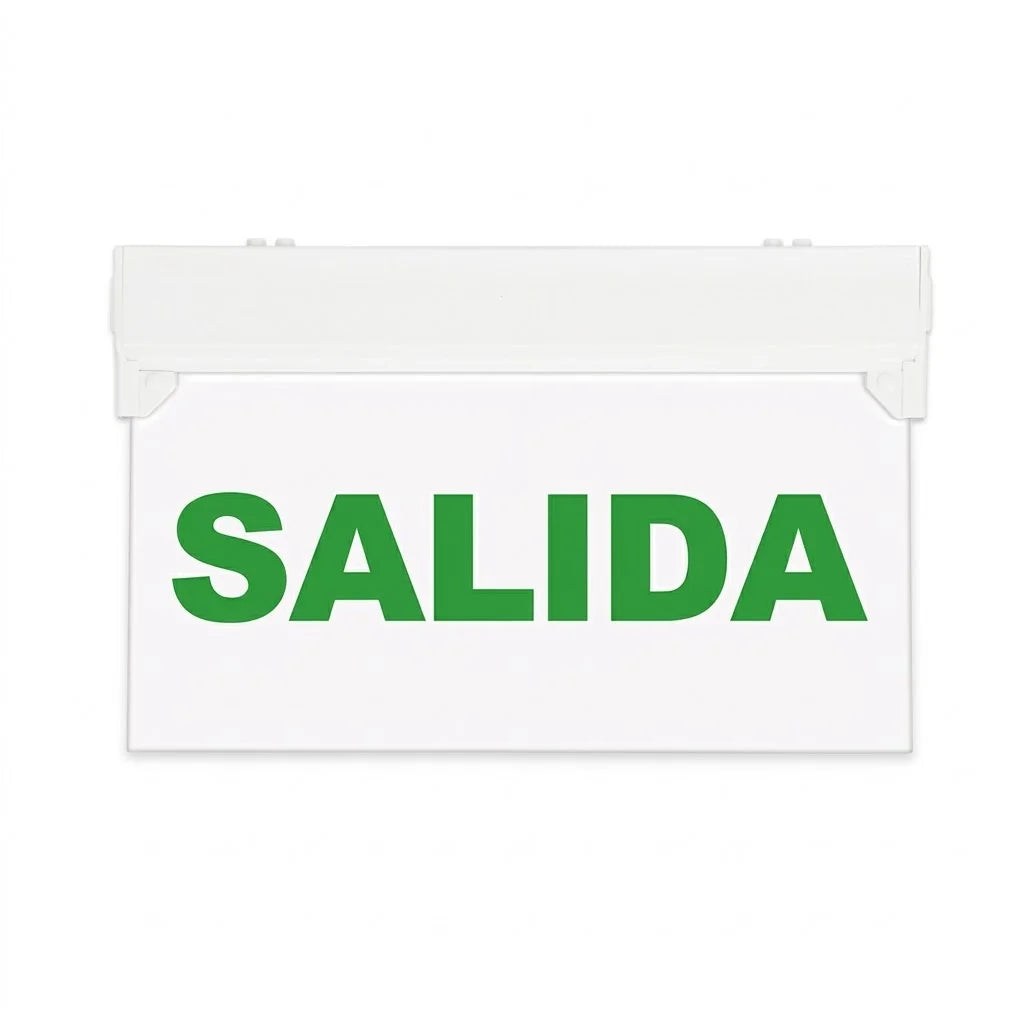 Señaletica LED Salida de Emergencia 0,3W 8,3Lm 5Hrs IP20 Stanford