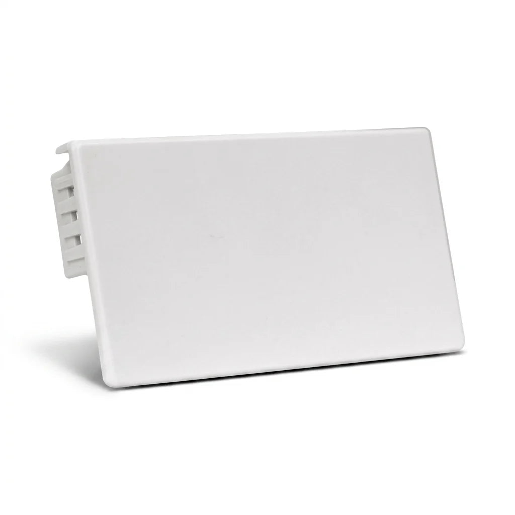 Tapa Final para Canaleta PVC 100x50mm Blanca Stanford
