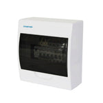 Tablero Sobrepuesto Tapa Color Humo 8 Polos IP40 Stanford